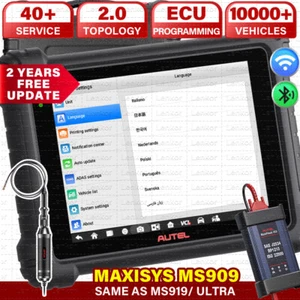 Autel MaxiSys MS909 as Ultra Programming Diagnostic Scanner Up of Elite 2 Pro - Picture 1 of 18