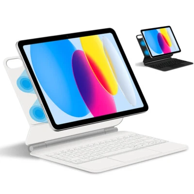 Magnetic Keyboard Folio Case For iPad 10 10th 2022 10.9 Inch Magic Stand Cover - Image 1 of 4