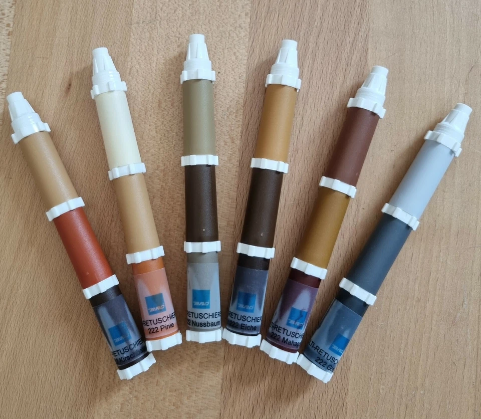 MARKENLOS Bao-Multi-Retuschierstift für Korrekturen an Holz - 3 Farbnuancen (Nr 310)