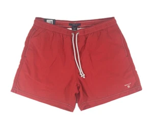 GANT -  BOXER DA BAGNO IN TINTA UNITA - ROSSO - Imagen 1 de 3