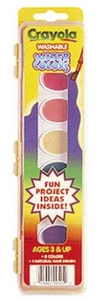 Crayola Llc Formerly Binney & Smith Washable Water Colors With Brush - Picture 1 of 1