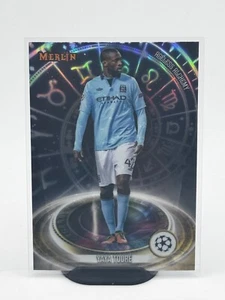 2023-24 Topps Merlin UEFA Yaya Toure Ageless Alchemy #AA-7 Refractor SP Man City - Picture 1 of 2