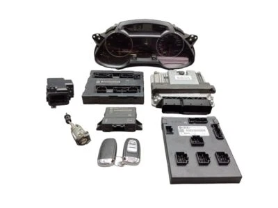 Centralina Motore Set Completo per Audi A4 03L906019AL 8T0907468R 8K0920930D - Immagine 1 di 4