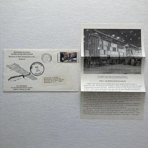 Smithsonian Institution Milestones of Flight #24 Cover w/insert 2/14 & 16/1975 - Picture 1 of 7