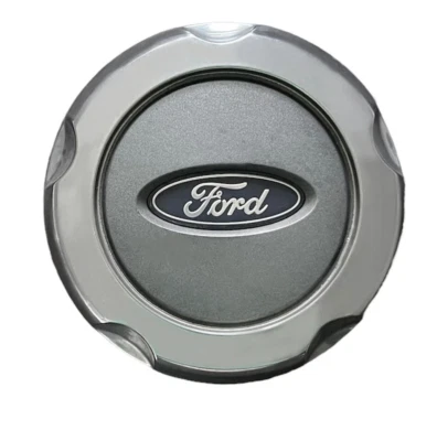 2002 2003 2004 2005 Ford Explorer Chrome / Grey Center Hub Cap 1L24-1A096-BG /HA - Image 1 of 4