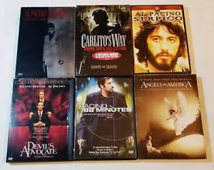 Scarface, Serapico, Carlito's Way 1 & 2, 88 Minutes & Angels In America DVD Lot - Picture 1 of 8