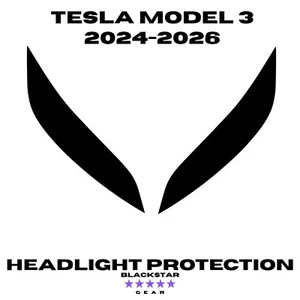 Fits Tesla Model 3 2024-2026 Paint Protection TPU PPF Pre-Cut Kit Easy Install - Picture 1 of 3