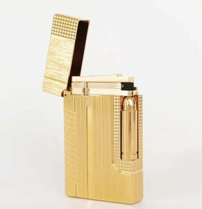 Luxus Retro Zigaretten Bright Ping Sound Gas Memorial DP Gravur Feuerzeug - Bild 1 von 6