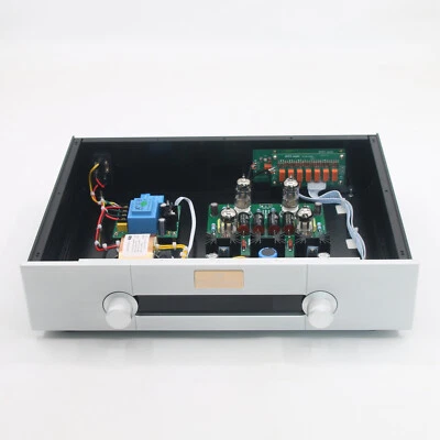 Hi-End Upgraded Remote CARY-SLP90 Auido Preamp ECC82 Tube Stereo Preamplifier - Image 1 of 4
