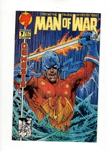Man Of War #7 Comic Book Malibu Fine - Picture 1 of 2