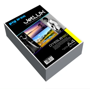 Teinture Sublimation Transfert Papier A4 120gsm Pig Iron Jetlux - 500 Feuille - Photo 1/18