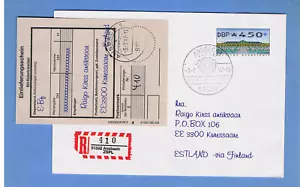 Nadeldruck-EF 91522 ZSPL R-Zettel 3.7.97 N24 weiße Fluoreszenz + Fehler - Picture 1 of 1