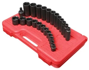 Sunex 3325 25pc 3/8" Dr. Master SAE Impact Socket Set - Picture 1 of 1