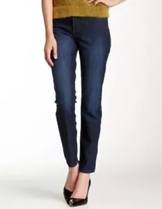 NYDJ Womens Alina Mid-Rise Skinny Casual Denim Jeans Blue Size 2/36 - Picture 1 of 3
