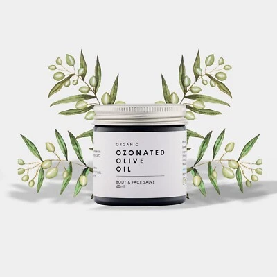 LONDON OZONE Organic Ozonated Virgin Olive Oil - Natural Body, Face, Wound & Skin Treatment