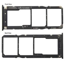 For Xiaomi Mi A2 Lite Micro SD Dual Sim Card Tray Holder Slot Replacement Black