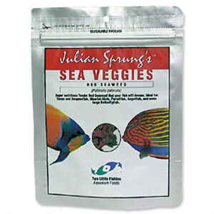 Two Little Fishies Sea Veggies Red Seaweed Sheets 30 g Julian Sprungs Aquarium