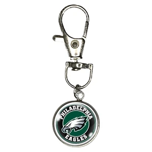 Eagles Football Zipper Pulls/Backpack tags/Purse Danglers - Picture 1 of 1