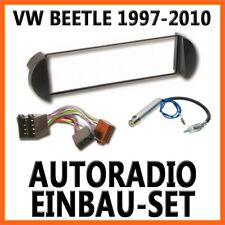 Auto Radioblende Einbauset / Rahmen +Kabel für VW Beetle 9C - 1997-07/2010