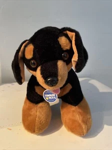 BABW PROMISE PETS Dachshund Weiner Dog 14” Soft Black Brown Puppy. - Picture 1 of 7