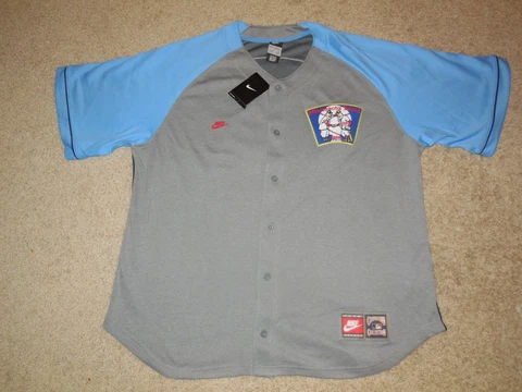 Men's Nike MLB Cooperstown Collection Minnesota Twins Joe Mauer Jersey -Sz L NEW Cover