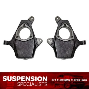 2" Front Lowering Kit For 2007-2014 Chevy Tahoe GMC Escalade Drop Spindles - Picture 1 of 4