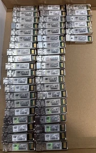 CISCO SFP-10G-SR-S Original 10GBase -SR SFP+ Transceiver Module *Lot of 46x* - Picture 1 of 3
