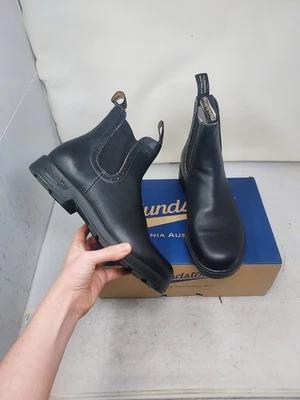 Bota alta Chelsea negra Blundstone AU 8 US 11 PARA MUJER Foto 1 de 4