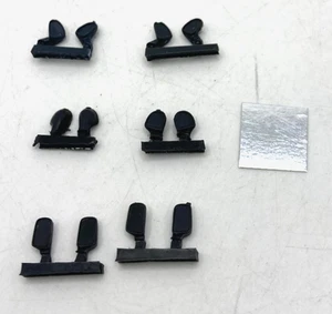 NEW M.M.B 043E KIT RESINE / DIVERS RETROVISEURS PEUGEOT CITROEN X 6 PAIRES 1/43 - Picture 1 of 2