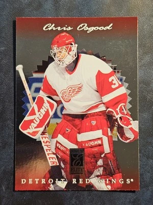 1996-97 Donruss Elite #21 Chris Osgood Detroit Red Wings - Image 1 of 2