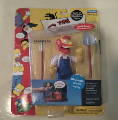 Playmates Los Simpson Grounds-keeper Willie World of Springfield Serie 4 Foto 1 de 4