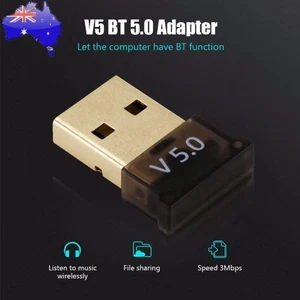 CSR 4.0 Wireless Transmitter Receive Audio Receiver Transmitter for Laptop PC - Zdjęcie 1 z 8