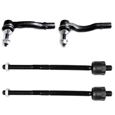4pcs For 2003 2004 Mercury Marauder Front Steering Inner & Outer Tie Rod End Kit - Image 1 of 4