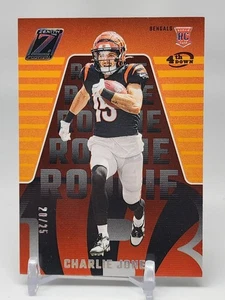 2023 Panini Zenith Charlie Jones #119 Cincinnati Bengals #'d To 25 - Picture 1 of 3