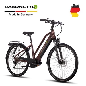 SAXONETTE E Bike 28 Zoll mit Mittelmotor Max 500 Watt 90NM 36V 14.5Ah Akku 120KM - Bild 1 von 7