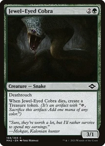 Jewel-Eyed Cobra - Modern Horizons 2 MH2- MTG - LP Magic - 168 C - Picture 1 of 1