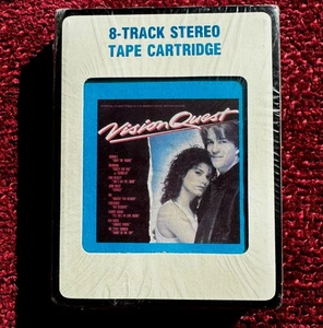 MADONNA VISION QUEST 8 TRACK SEALED TAPE CRAZY FOR YOU GAMBLER PROMO BLUE BOX LP - Picture 1 of 10