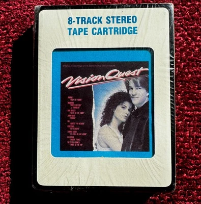 MADONNA VISION QUEST 8 TRACK SEALED TAPE CRAZY FOR YOU GAMBLER PROMO BLUE BOX LP - Image 1 of 4