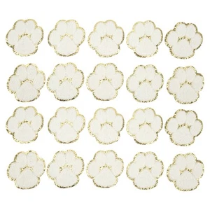 20 Pcs Cat Paw Iron On Patches Embroidered Sewing Patches For Clothing Jackets - Picture 1 of 12