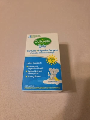 Culturelle Baby Probiotics Immune and Digestive Support Probiotic and Vitamin D  - Image 1 of 4