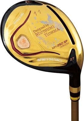 Mutsumi Honma Phoenix MH250SF 11W 27° Fairway Wood R Flex Carbon RH w/ Headcover - Image 1 of 4
