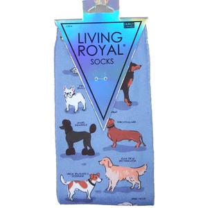 Living Royal Neuheit bedruckte Crew-Socken Unisex Einheitsgröße für die meisten Hundeliebhaber neu - Bild 1 von 6