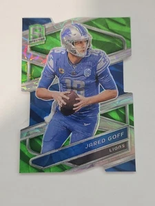 2024 Panini Spectra Neon Green Die-Cut #37 Jared Goff /30 Detroit Lions - Bild 1 von 12