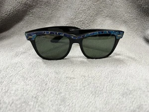 Vintage B&L Ray Ban USA Wayfarer II 54mm Multicolor Frame Sunglasses - Picture 1 of 14