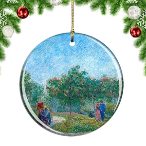 Van Gogh Courting Couples In The Voyer D Christmas ornament city travel souvenir - Picture 1 of 3