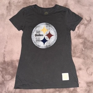 Authentic Retro Sport Damen Steelers T-Shirt Größe M - Bild 1 von 3
