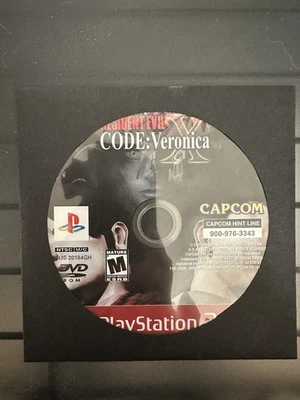 Resident Evil Code: Veronica X (Sony PlayStation 2, PS2) Disc Only - Image 1 of 2
