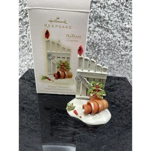 Hallmark Keepsake Winters Wonders Marjolein Bastin vasi da fiori cardinali 2009 - Foto 1 di 9