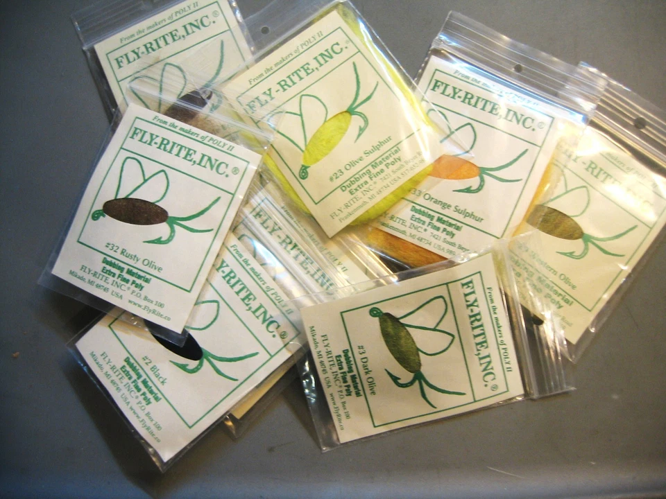 Fly-Rite Doblaje Poli Extra Fino-28 Colores Disponibles-Envío Combinado Foto 1 de 1