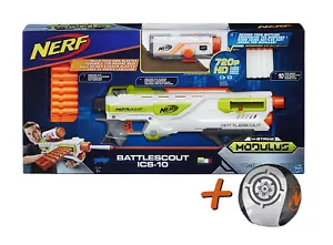 Hasbro Nerf Module Battlescout Ics- 10 + Néoprène Wasserspaßball - Bild 1 von 6